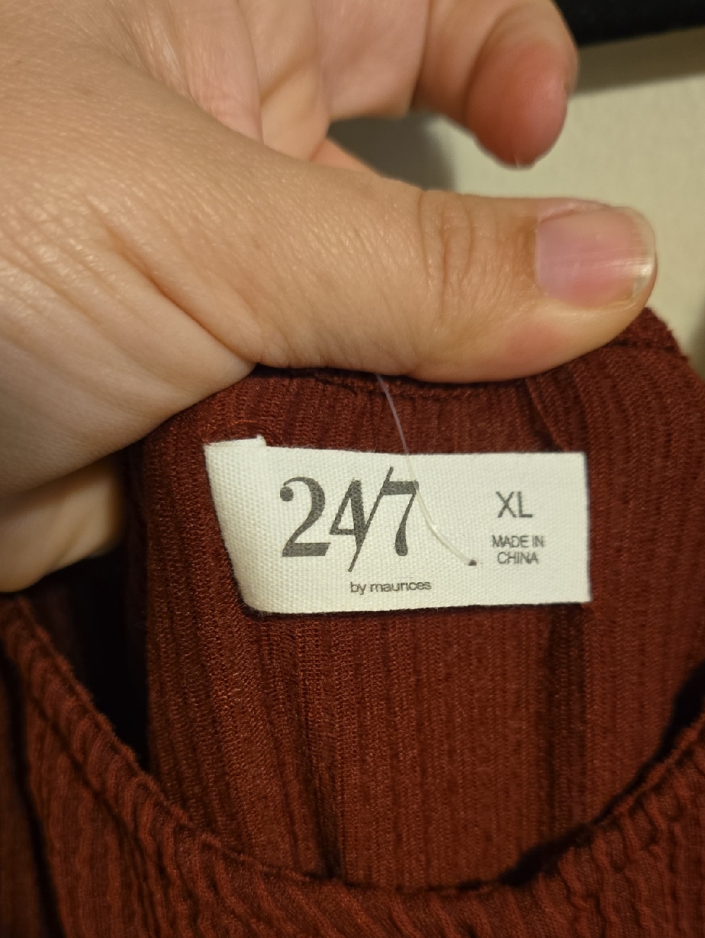 Maurices Wavy Ribbed Jumpsuit - Picture 2 of 11